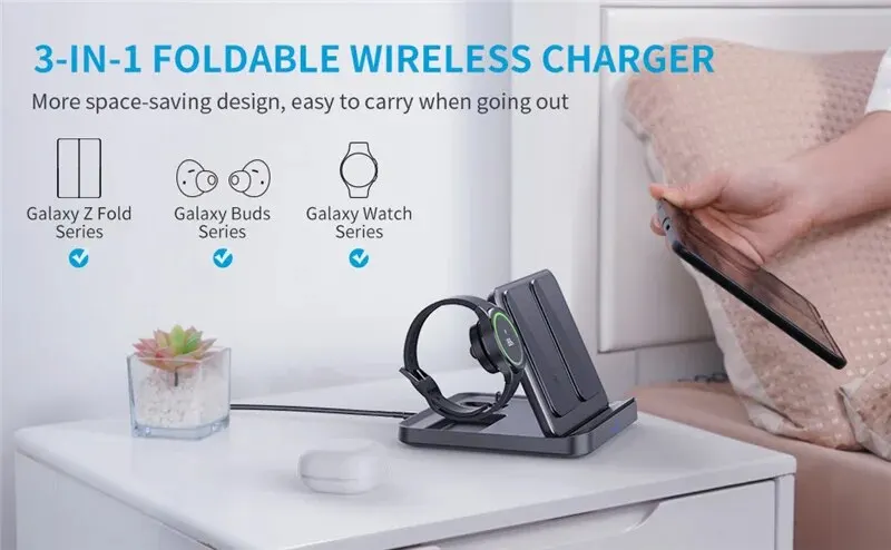 wireless fast charging station