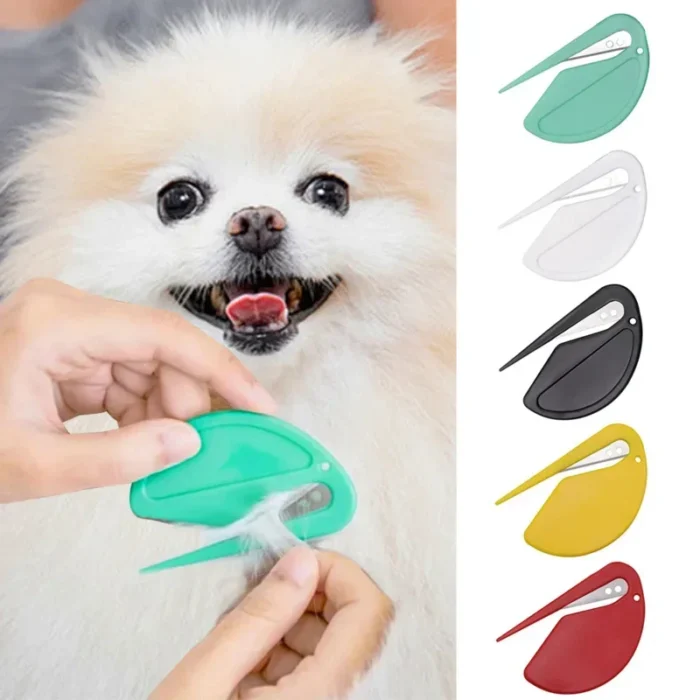 Brand New Open Knot Comb for Cats  Puppies Hair Fur Shedding Grooming Blade Pet Accessory - Image 4