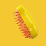 Grooming supplies  cats soft silicone comb  depilation electric steam brush water spray kitten. - Image 8