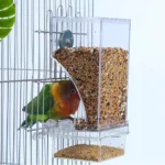 Automatic Bird Feeder with No Mess Accessories for Small and Medium Parakeets 2 Colours - Image 3