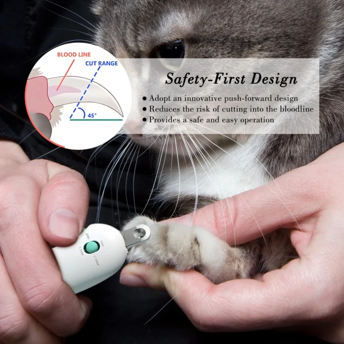 Pet Nail Cutter with Adjustable Hole Grooming tool for Cats & Dogs - Image 4