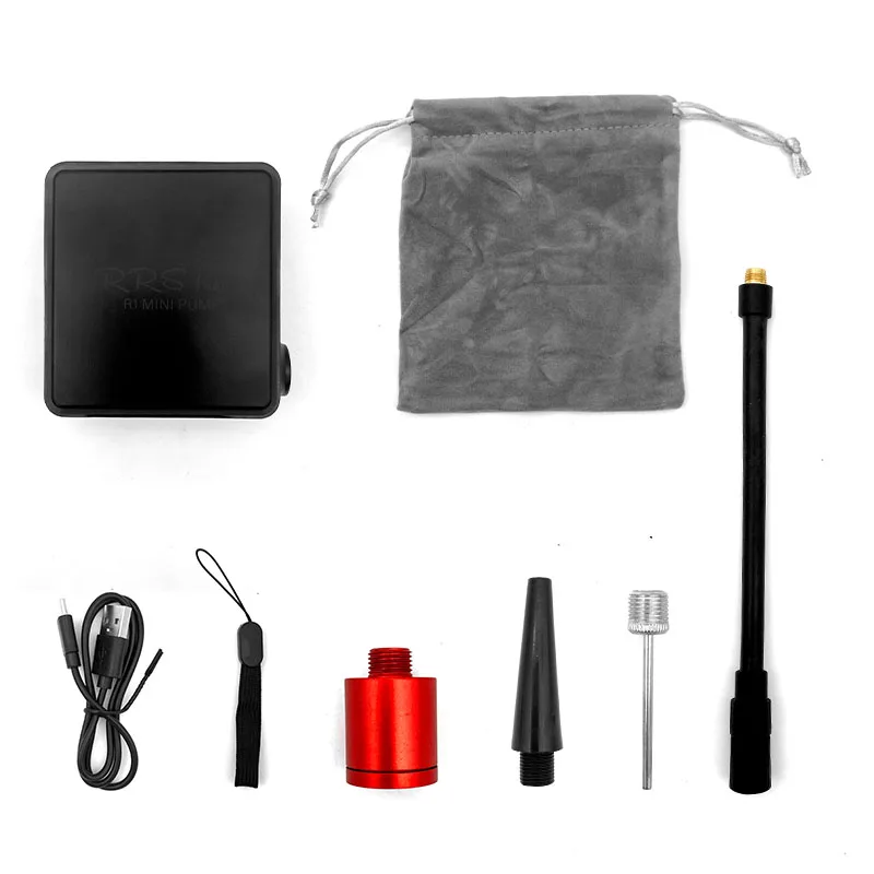 Portable Bike Pump RRSKIT Mini Electric Air Pump 150 PSI Tire Inflator Motorcycles Cars E-bikes and Bicycle with LCD Display - Image 5