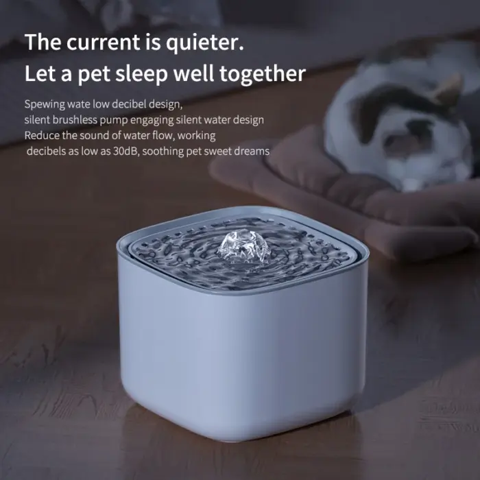 Cat Water Drinker USB Electric Mute Cats Water Dispenser 3L Water Fountain Auto Recirculate Filter Large Capacity Filtring - Image 5