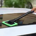 Long handle car cleaning tool for dust removal and fogging of the front windshield Cleaners for Glass in  Home - Image 3