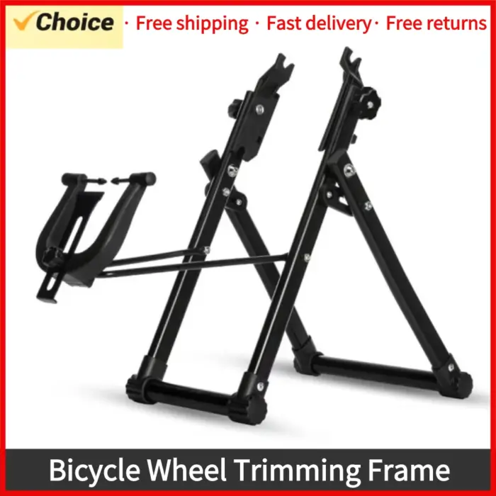 Bike Wheels Truing Frame Portable Mountain Bike Rim Correction Table Road Bike Fixing Home Equipment Repairing Tool - Image 2