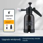 Snow Foam Car Wash Spray Bottle Car Window Cleaning, 2L Hand Pump Foam Sprayer with Three Nozzle Types, Hand Pneumatic Foam Cannon - Image 7