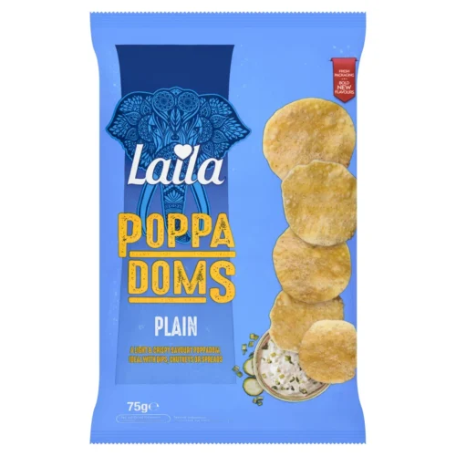 Laila Poppadoms Plain