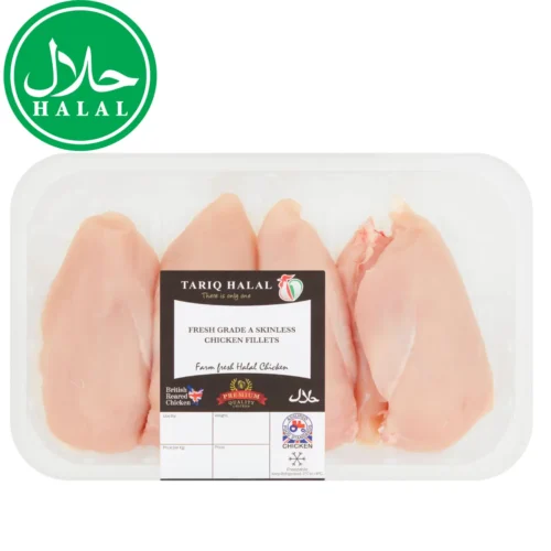 Tariq Halal Chicken Skinless Breast Fillets 700g